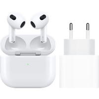 Koop Apple Airpods 3 met standaard oplaadcase + Apple USB C oplader