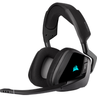 Koop Corsair Void RGB Elite Draadloze Gaming Headset PC/PS5 Carbon/Zwart