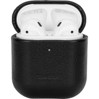 Koop BlueBuilt Hoesje voor AirPods gen 1/2 Leer Zwart