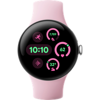 Koop Google Pixel Watch 3 Zilver/Roze 41mm