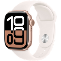 Koop Apple Watch Series 10 42mm Roségoud Sportband M/L