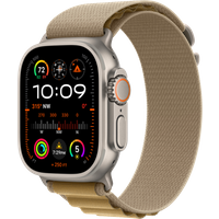 Koop Apple Watch Ultra 2 4G 49mm Zilver Alpine Band Beige L