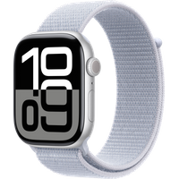 Koop Apple Watch Series 10 46mm Zilver Sport Loop