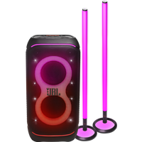 Koop JBL Partybox 320 + 2x JBL Partylight Stick