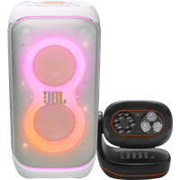 Koop JBL Partybox 320 Wit + JBL Partylight Beam