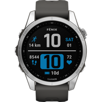 Koop Garmin Fenix 7S Zilver/Grijs 42mm