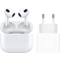 Koop Apple Airpods 3 met standaard oplaadcase + Apple USB C oplader