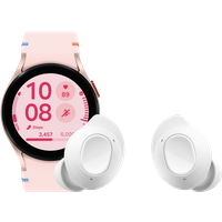 Koop Samsung Galaxy Watch FE Roze + Buds FE Wit