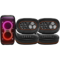 Koop JBL Partybox 320 + 2x JBL Partylight Beam