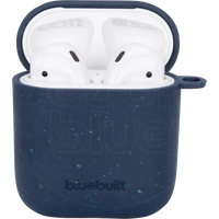 Koop BlueBuilt Hoesje voor AirPods gen 1/2 Composteerbaar Donkerblauw