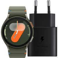 Koop Samsung Galaxy Watch 7 4G Groen 40mm + Oplader 25W