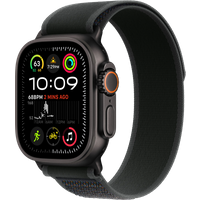 Koop Apple Watch Ultra 2 4G 49mm Zwart Trail Band Zwart S/M