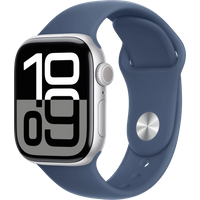 Koop Apple Watch Series 10 42mm Zilver Sportband M/L