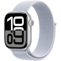 Koop Apple Watch Series 10 42mm Zilver Sport Loop
