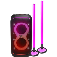 Koop JBL Partybox 320 + 2x JBL Partylight Stick