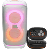 Koop JBL Partybox 320 Wit + JBL Partylight Beam