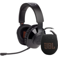 Koop JBL Quantum 350 Wireless + JBL Clip 5 Zwart