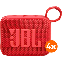 Koop JBL Go 4 Rood 4-pack