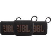 Koop JBL Go 4 Zwart 3-pack