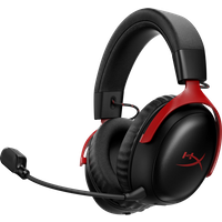 Koop HyperX Cloud III S Wireless Rood/Zwart