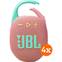 Koop JBL Clip 5 Roze 4-pack