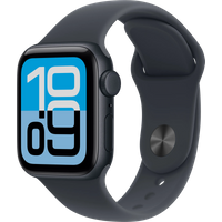Koop Apple Watch SE (2025) 5G 40mm Midnight Sportband S/M