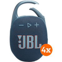 Koop JBL Clip 5 Blauw 4-pack