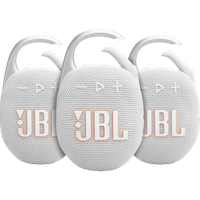 Koop JBL Clip 5 Wit 3-pack