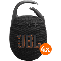 Koop JBL Clip 5 Zwart 4-pack