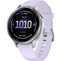 Koop Garmin Venu 4 Zilver/Paars 41 mm