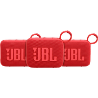 Koop JBL Go 4 Rood 3-pack
